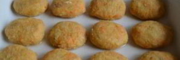 рыбные котлеты в сырной шубе