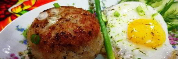 сочные котлеты из свинины с начинкой