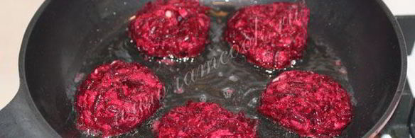 свекольные котлеты