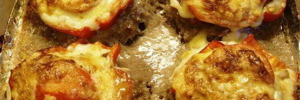 запеченная котлета с гарниром