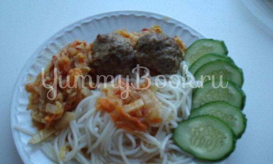 Рецепт запеченных котлеток с овощами