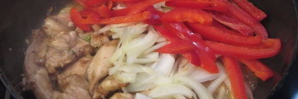 куриная лапша по-китайски