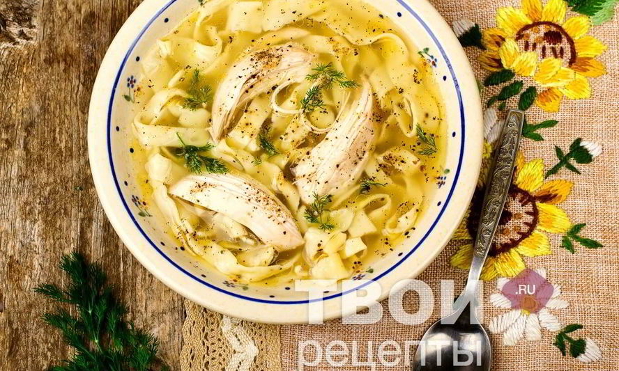 Рецепт куриной лапши