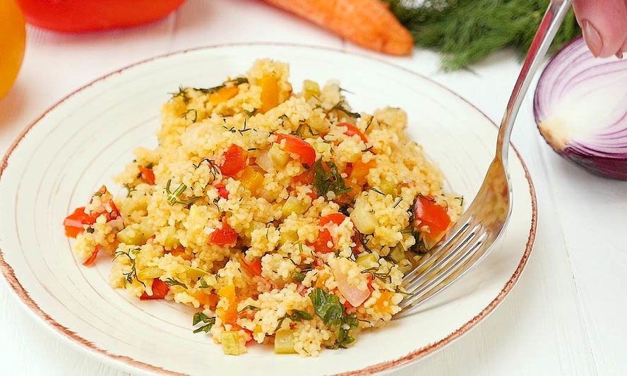 Рецепт кускуса с овощами