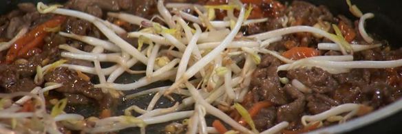 лапша пад тай с говядиной