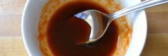 лапша под соусом