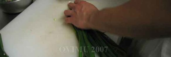 лапша рисовая с овощами и креветками