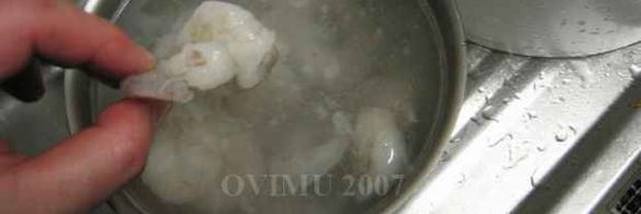 лапша рисовая с овощами и креветками