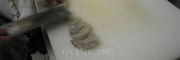 лапша рисовая с овощами и креветками