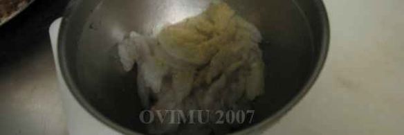 лапша рисовая с овощами и креветками