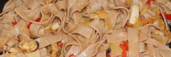 лапша с морепродуктами