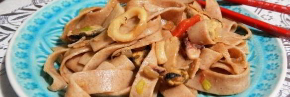 лапша с морепродуктами