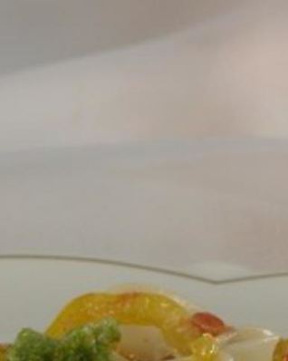 Лапша с вешенками и овощами