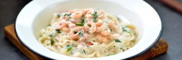 лапша удон с креветками