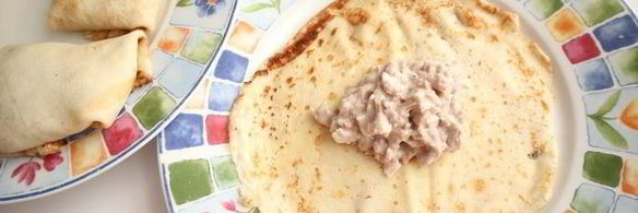 блинная лазанья с индейкой