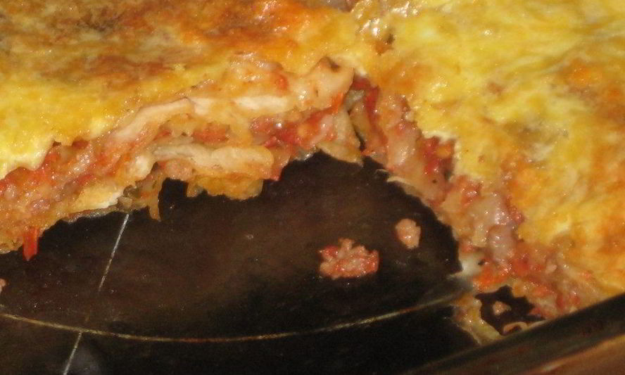 Рецепт домашней лазанья из лаваша