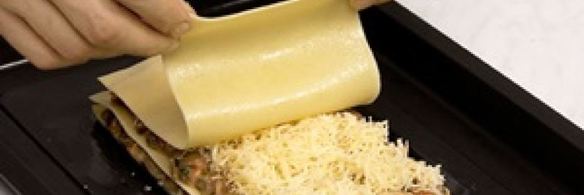 грибная лазанья