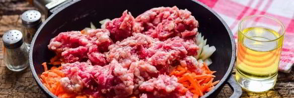 картофельная лазанья с фаршем