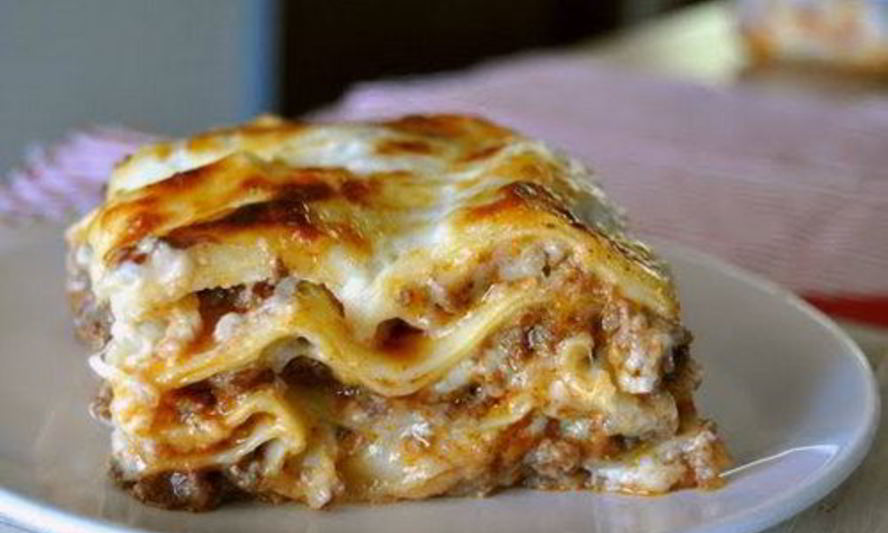 Рецепт классической лазаний с мясныма соусома