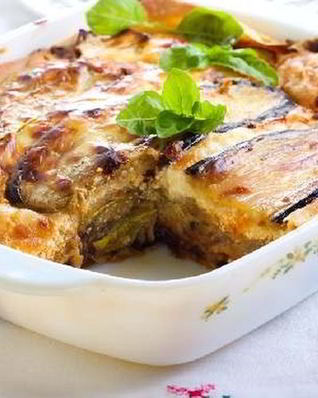 Лазанья из баклажанов