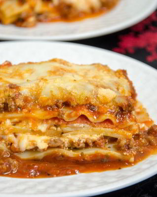 Лазанья мясная