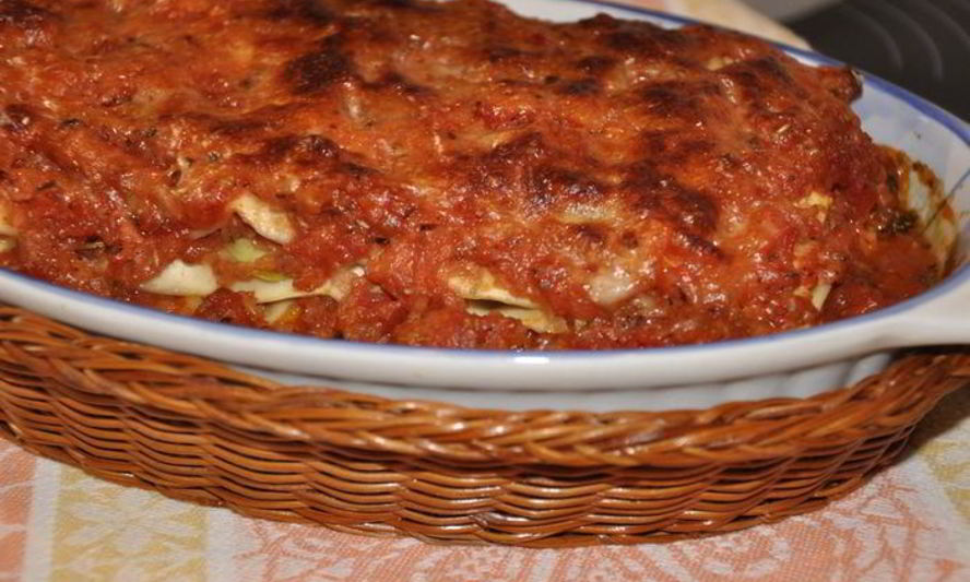 Рецепт лазаний нежная овощная