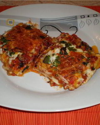 Лазанья овощная