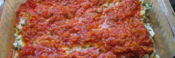 лазанья с баклажанами и помидорами