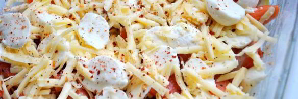 лазанья с форелью