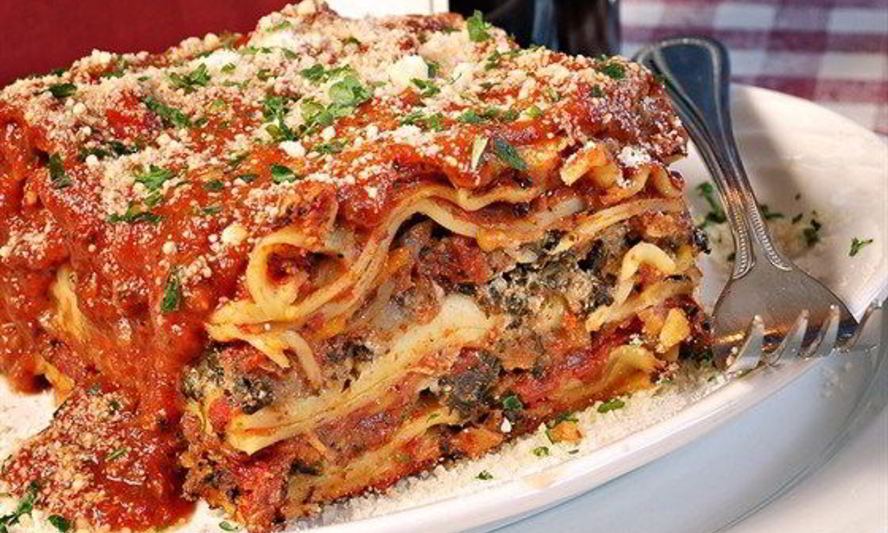 Рецепт лазаний с грибами, хересом и взбитыми сливками