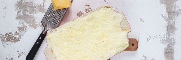 лазанья с грибами, овощами и мясом