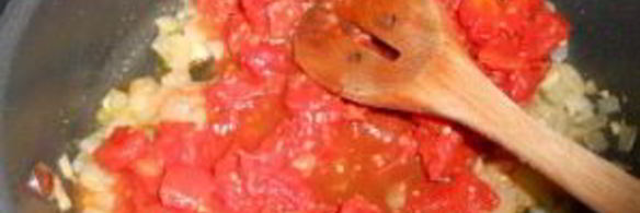 лазанья с креветками