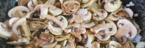 лазанья с курицей и шампиньонами