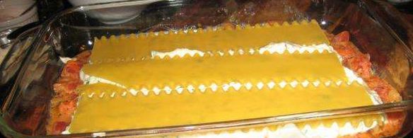 лазанья с сыром