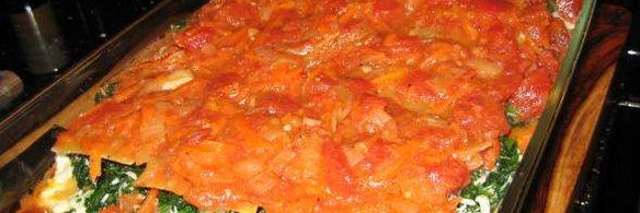 лазанья с сыром