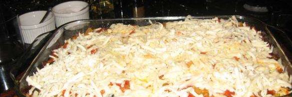 лазанья с сыром