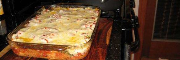 лазанья с сыром