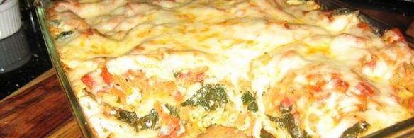 лазанья с сыром