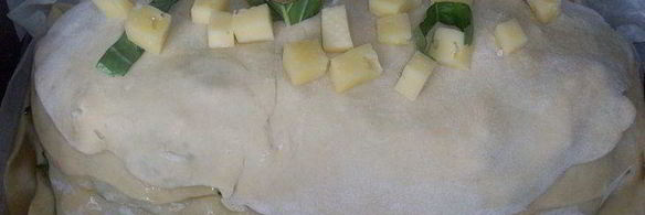 лазанья с цукини и курицей