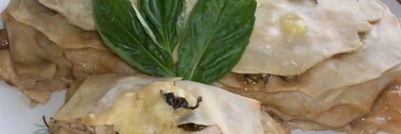 лазанья с цукини и курицей