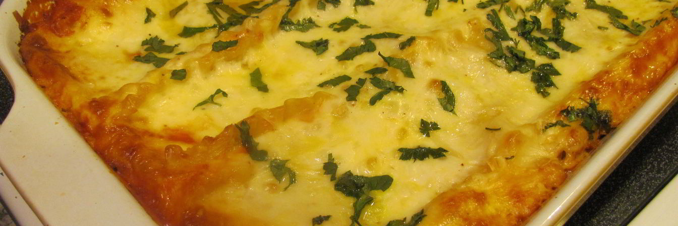 Лазанья с тыквой