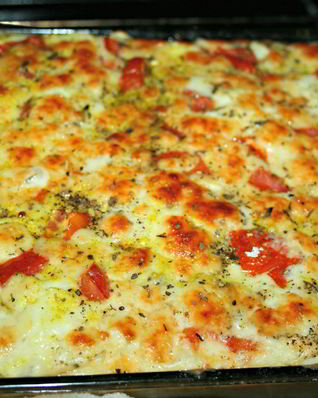 Лазанья со шпинатом на домашнем тесте