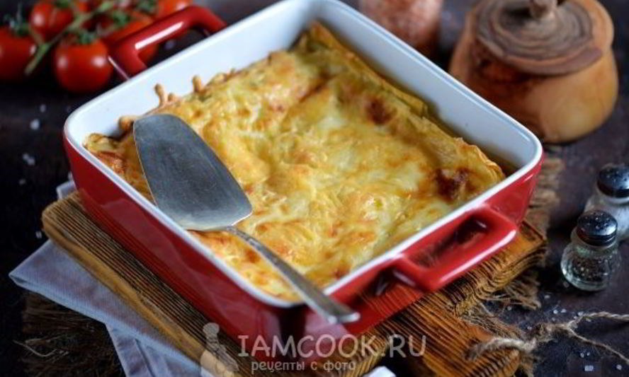 Рецепт лазаний со шпинатом