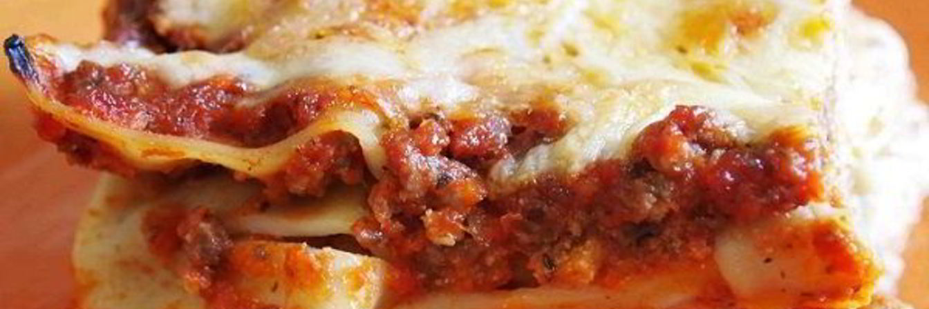 Лазанья со свининой