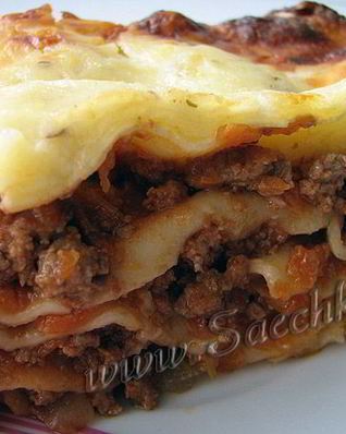 Лазанья в мультиварке