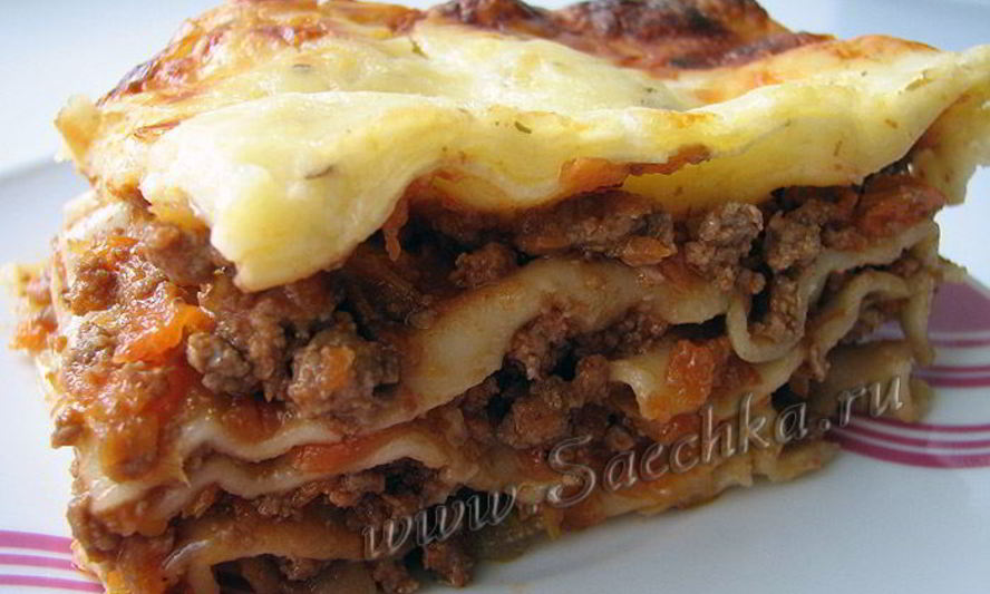 Рецепт лазаний в мультиварке