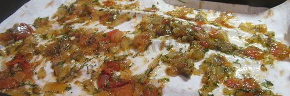 ленивая лазанья с лавашом