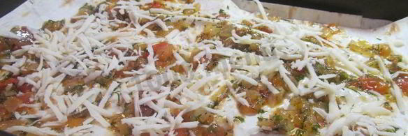 ленивая лазанья с лавашом