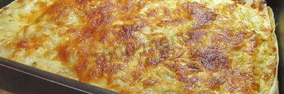 ленивая лазанья с лавашом