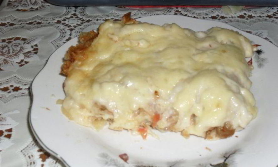 Рецепт ленивой лазанья